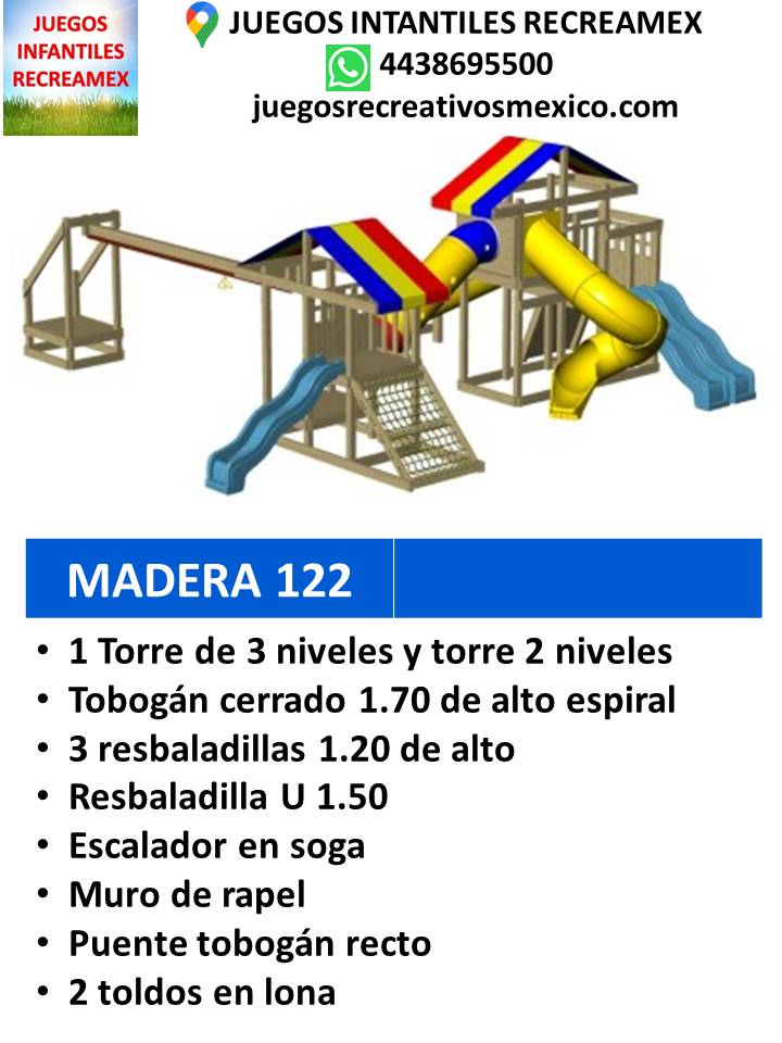 modulo de madera 122